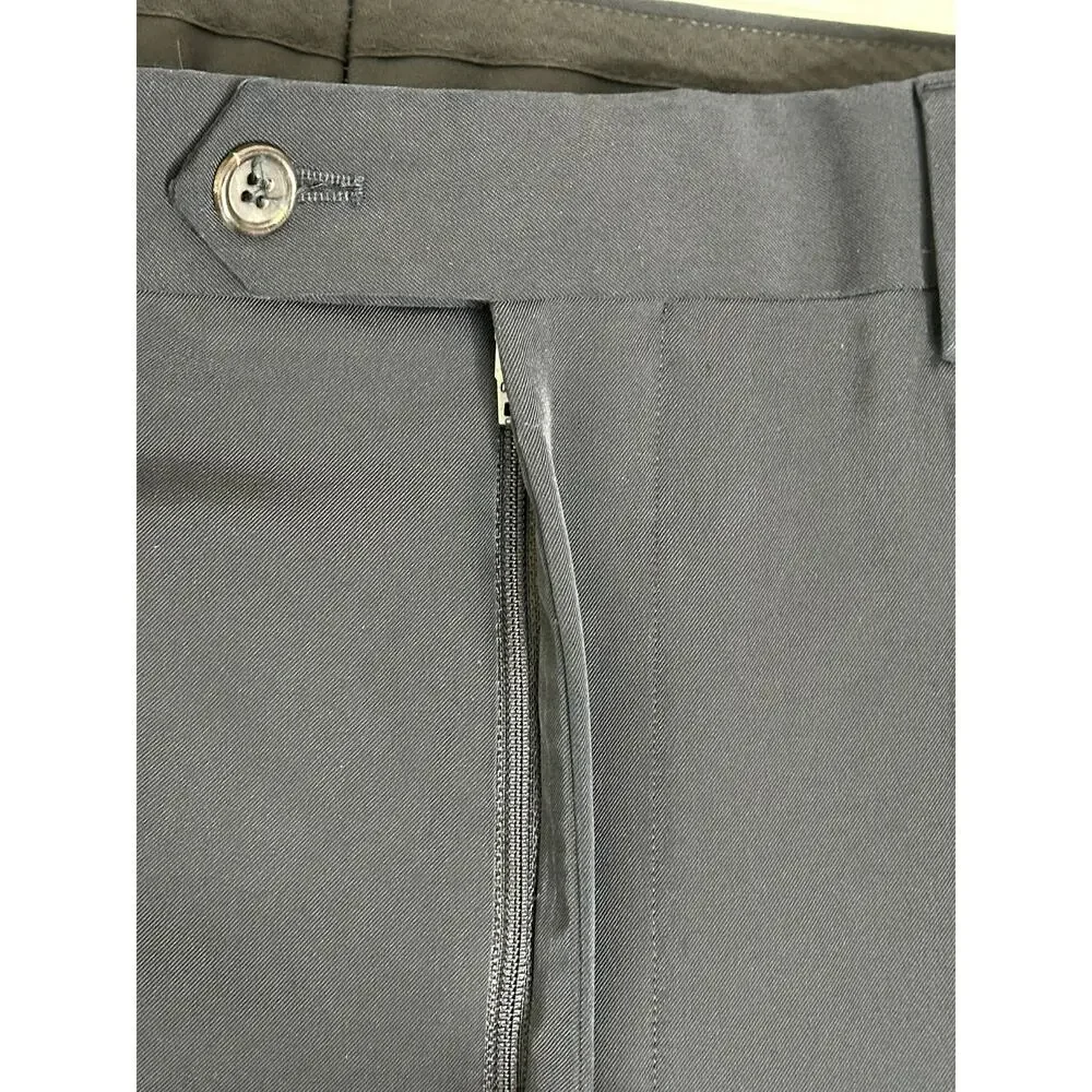 Prada Techno Stretch Pants Mens IT 52 US 36 Black Technical Trousers Italy